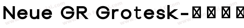 Neue GR Grotesk字体转换